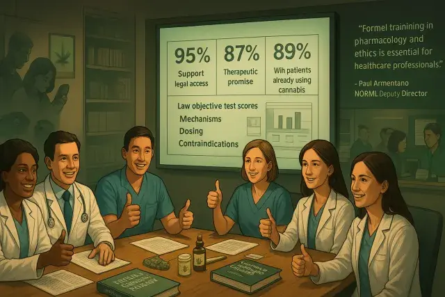 Healthcare Professionals Back Medical Cannabis But Training Gaps Persist