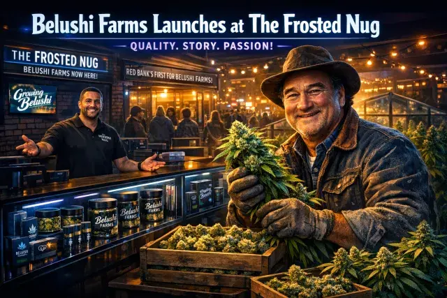 The Frosted Nug Launches Belushi Farms, Elevating Red Bank’s Craft Cannabis Scene
